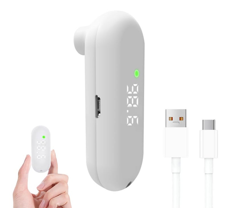 aloway Rechargeable Medical Forehead Thermometer for Adults and Children Portable White Non-Contact Digital Thermometer with Fast 1-Second Touchless Reading​ White - Image 1